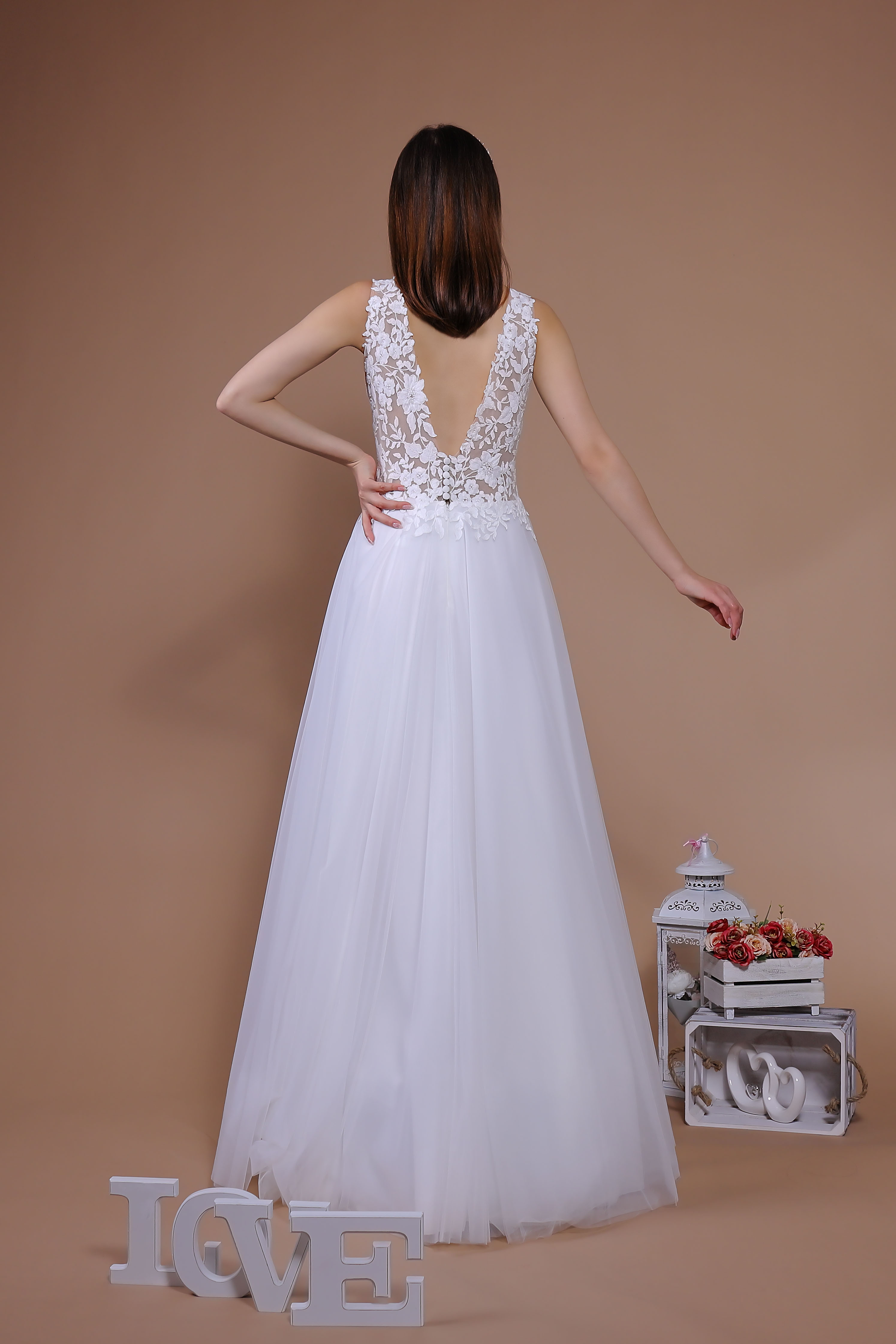 Schantal Brautkleid aus der Kollektion „Traum“, Modell 14041. Foto 5
