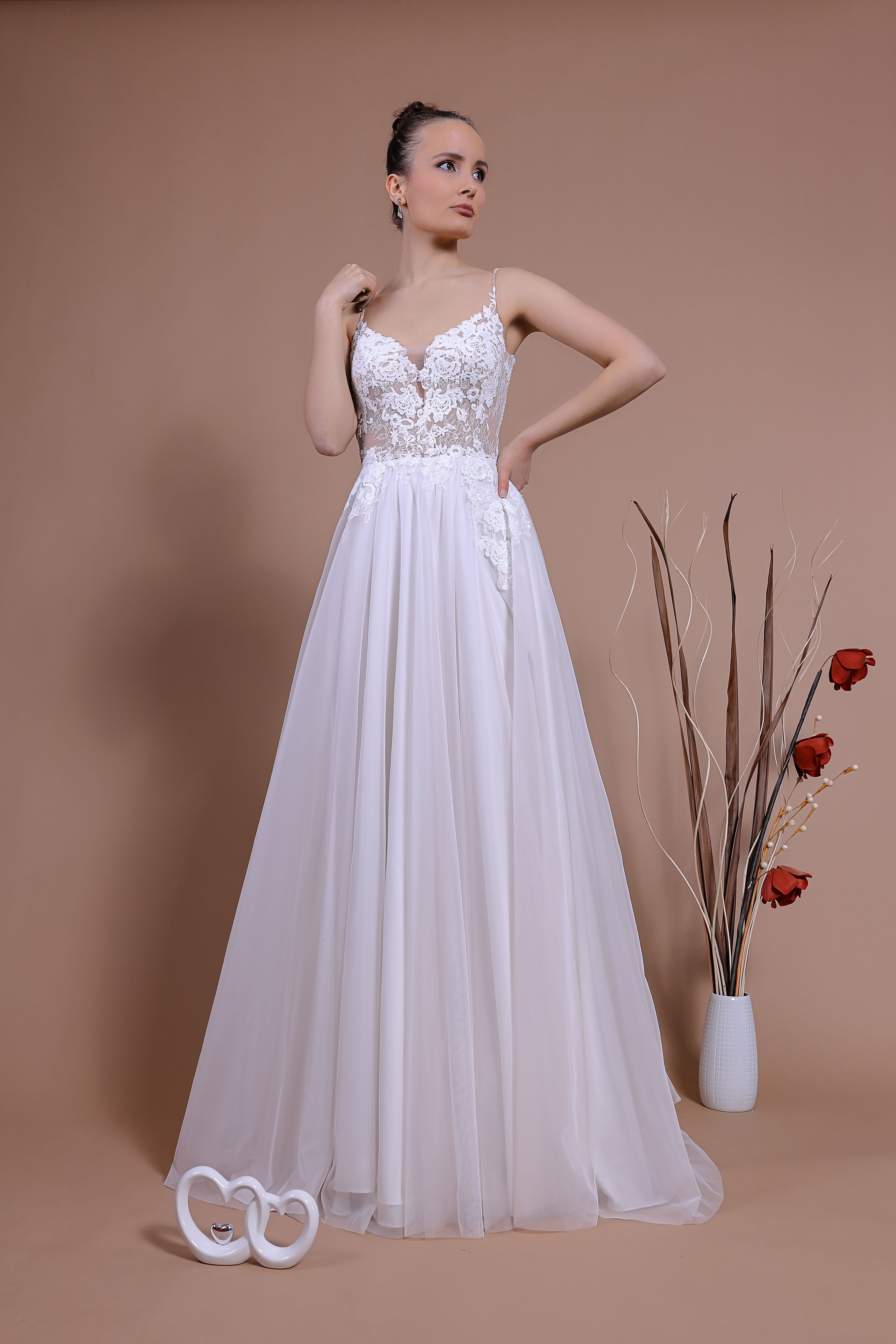 Schantal Brautkleid aus der Kollektion „Traum“, Modell 14160.