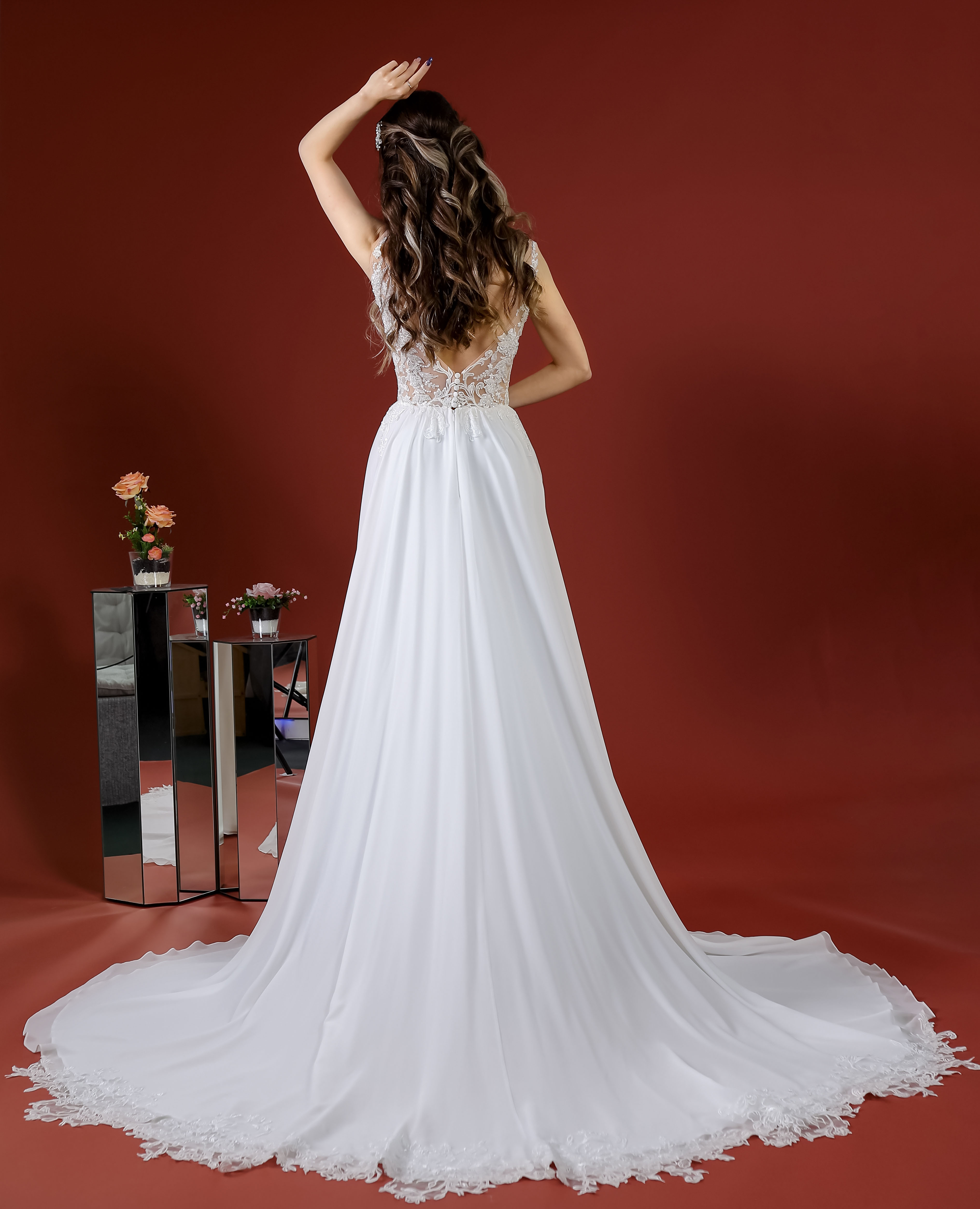 Schantal Brautkleid aus der Kollektion „Elegia“, Modell 14178. Foto 4