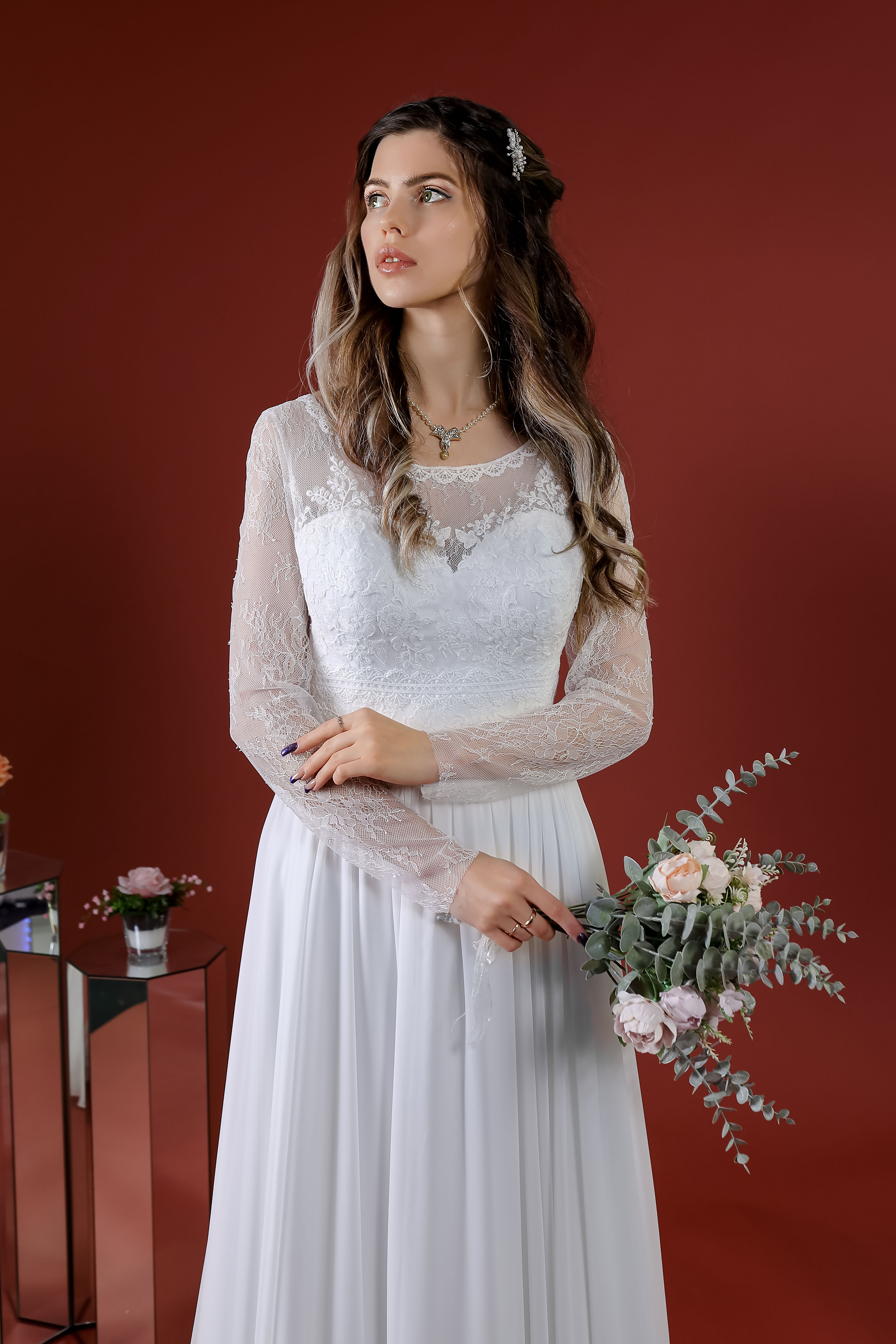 Schantal Brautkleid aus der Kollektion „Elegia“, Modell 14216. Foto 2