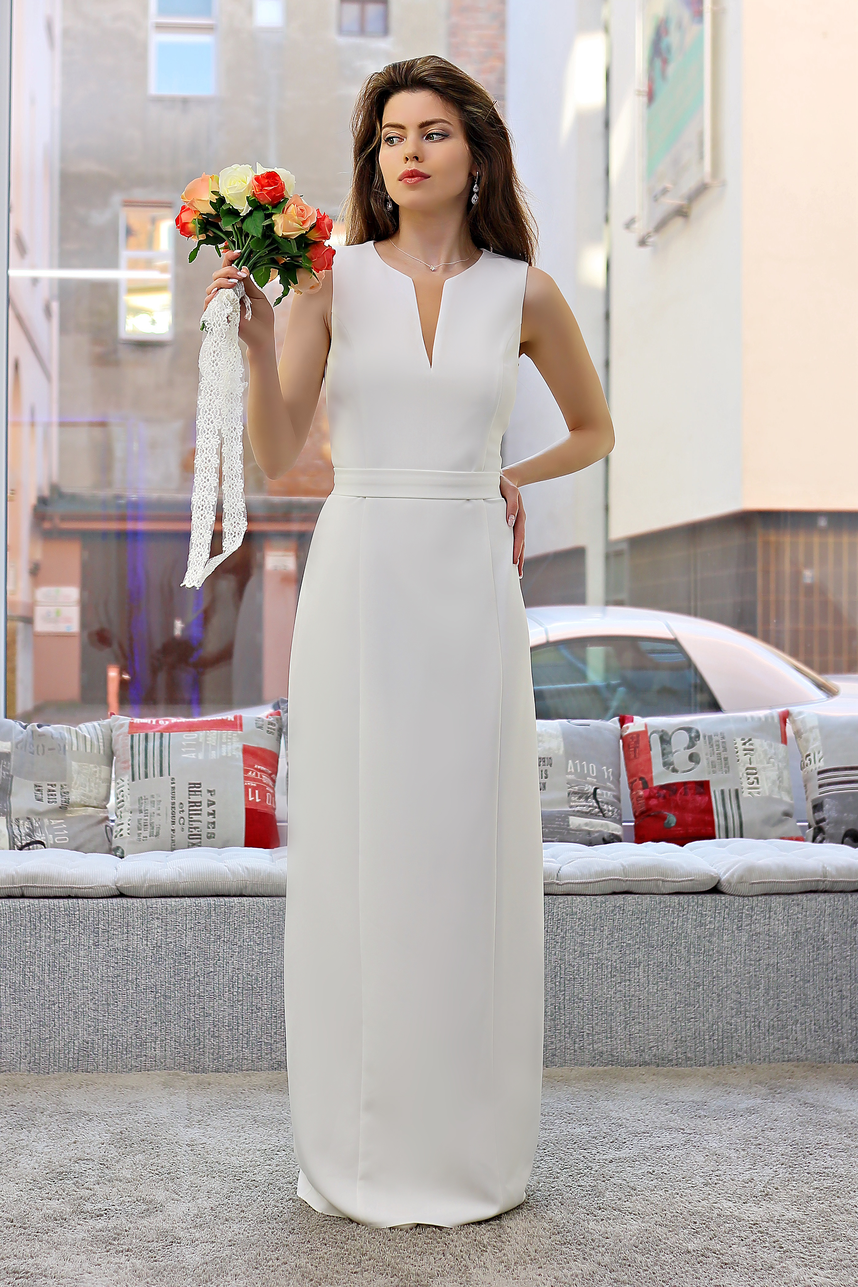 Schantal Brautkleid aus der Kollektion „Pilar“, Modell 28040 - K. Foto 3
