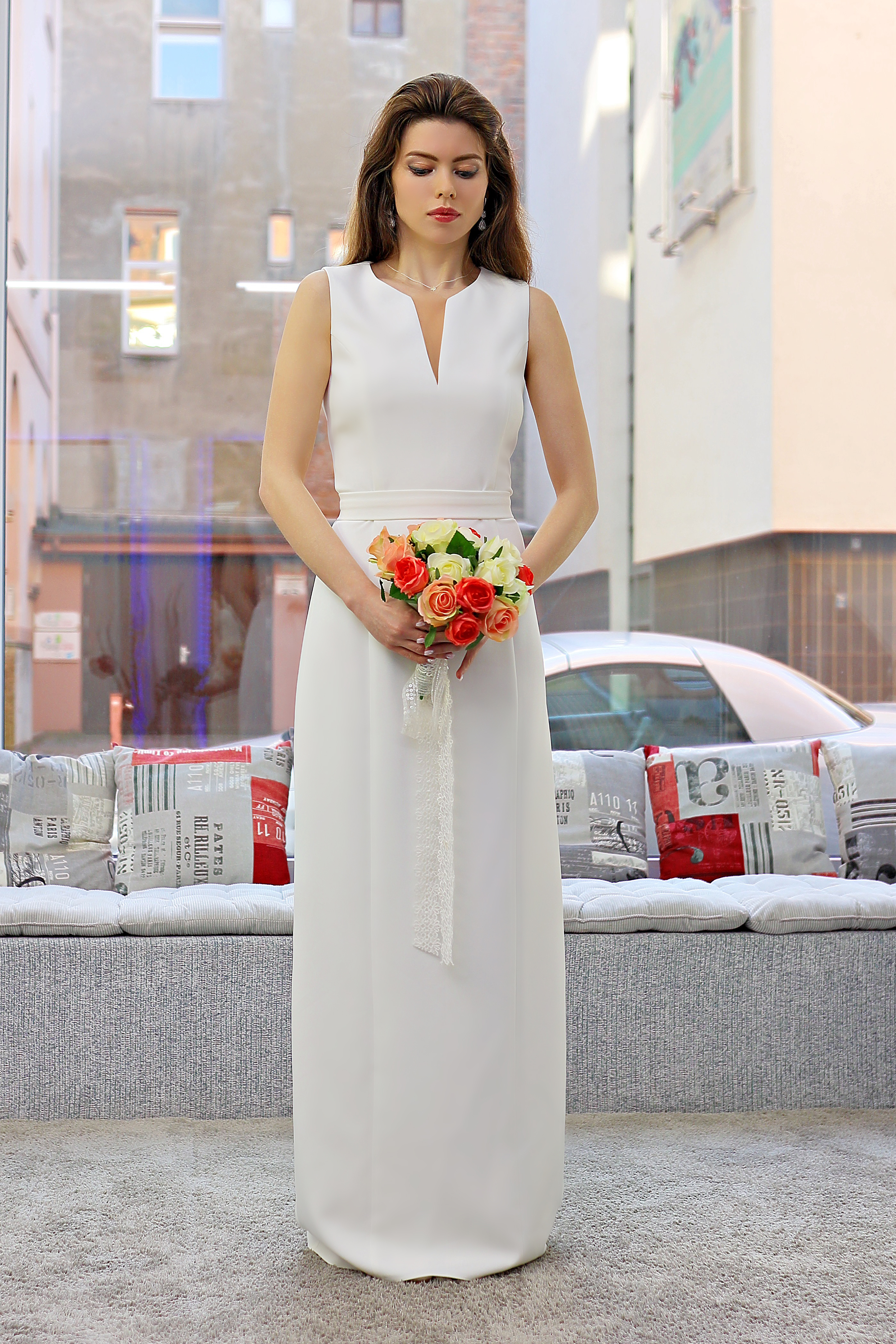 Schantal Brautkleid aus der Kollektion „Pilar“, Modell 28040 - K.