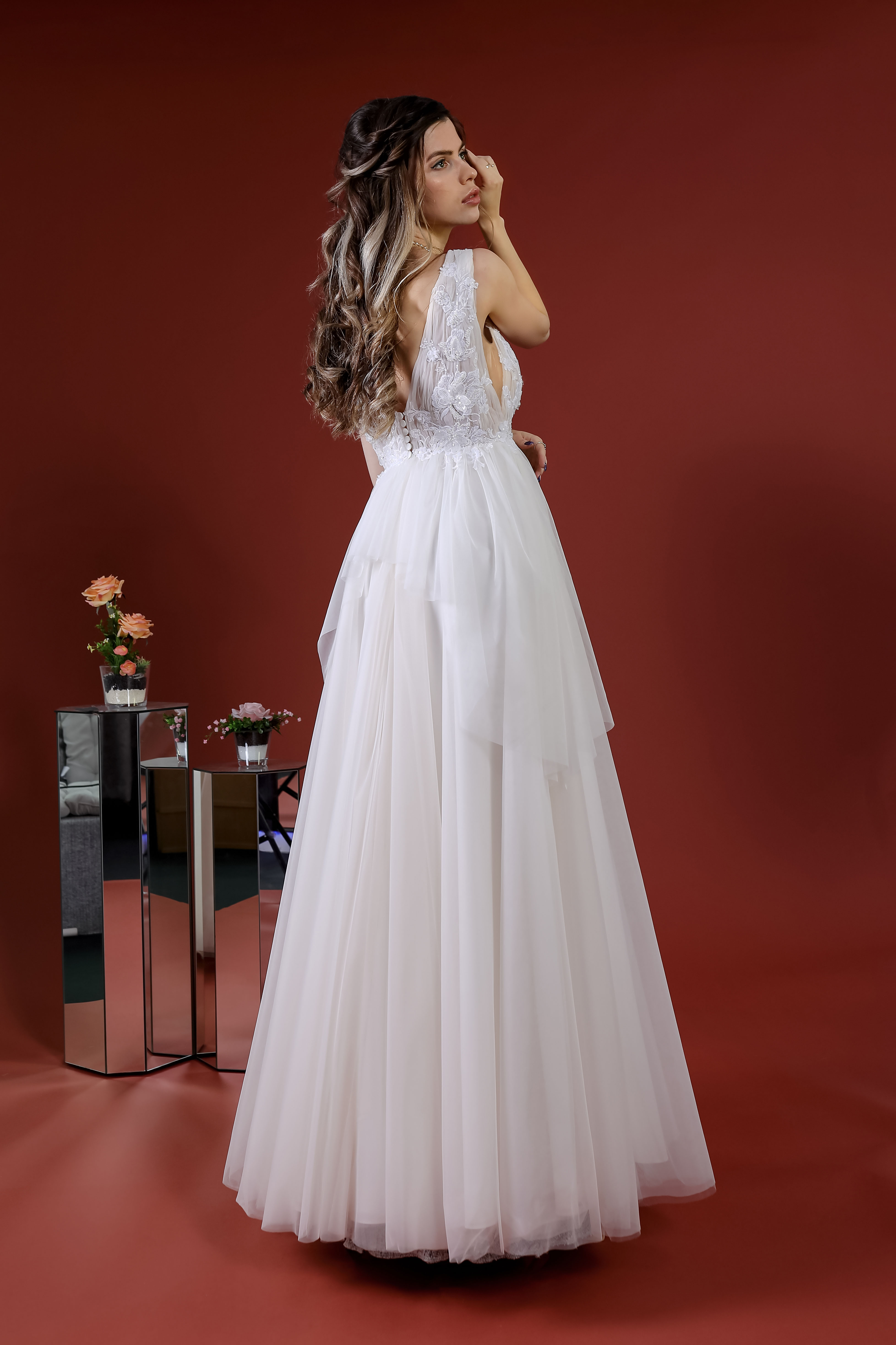 Schantal Brautkleid aus der Kollektion „Elegia“, Modell 52017. Foto 5