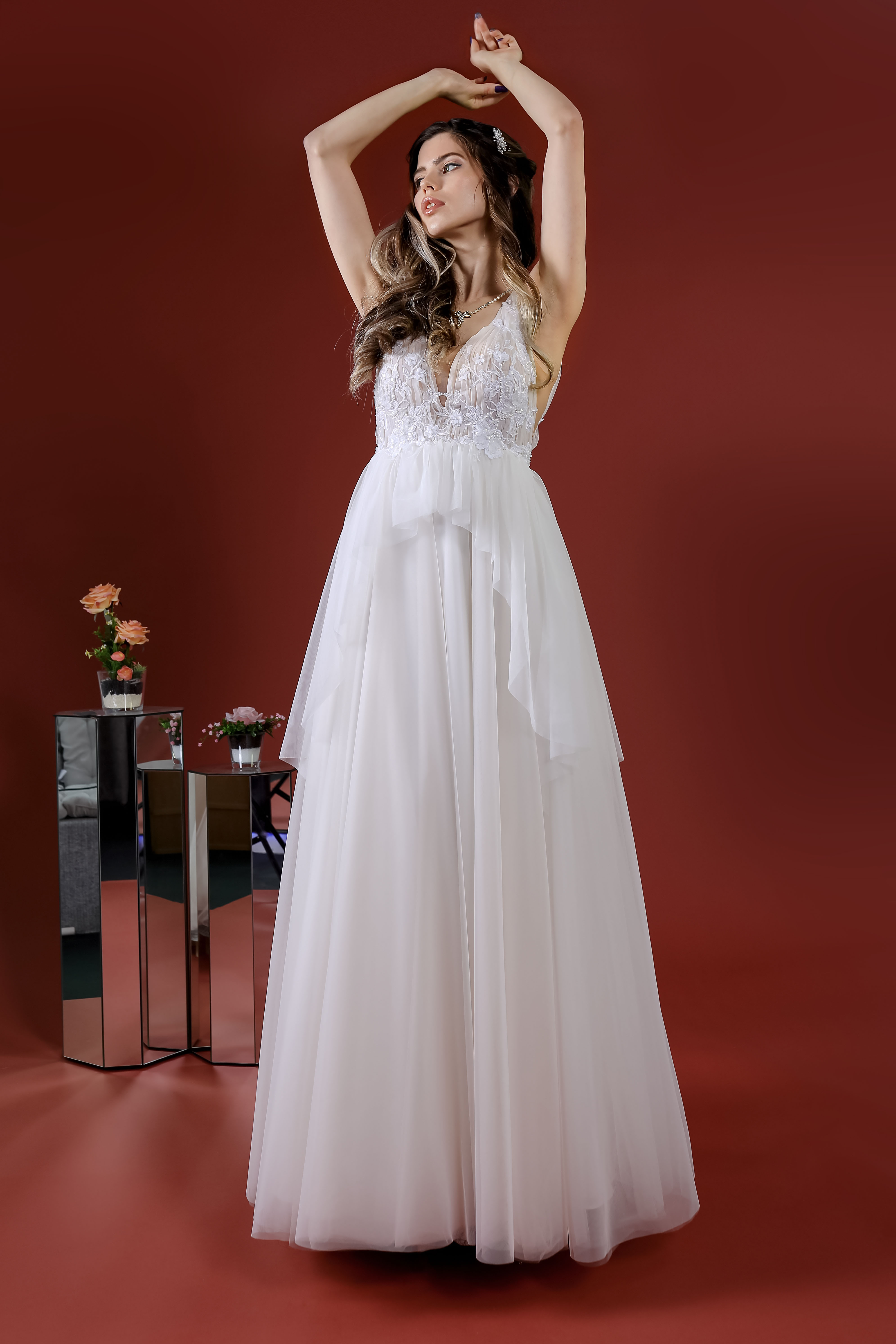 Schantal Brautkleid aus der Kollektion „Elegia“, Modell 52017. Foto 4