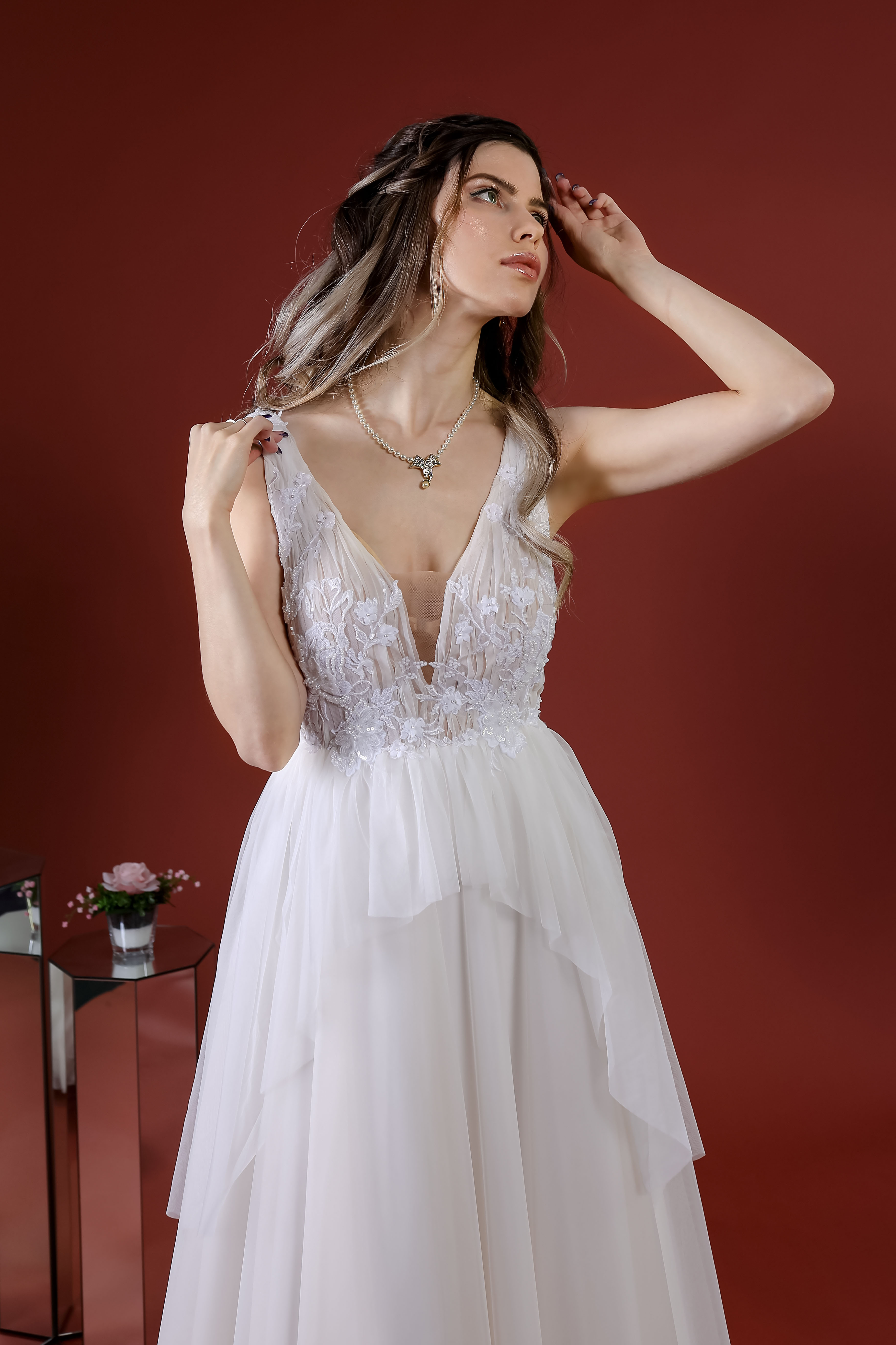 Schantal Brautkleid aus der Kollektion „Elegia“, Modell 52017. Foto 3
