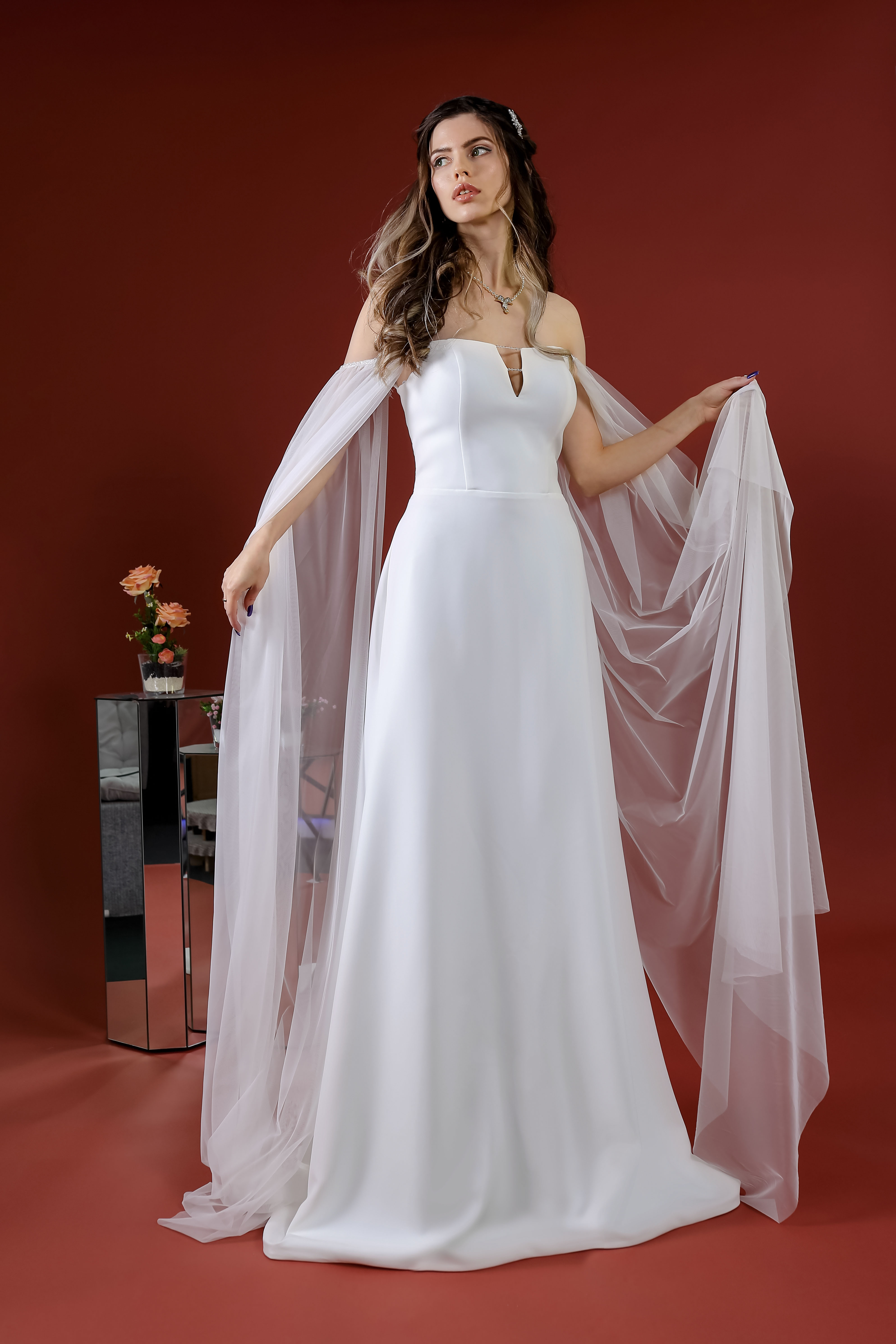 Schantal Brautkleid aus der Kollektion „Elegia“, Modell 52030. Foto 2