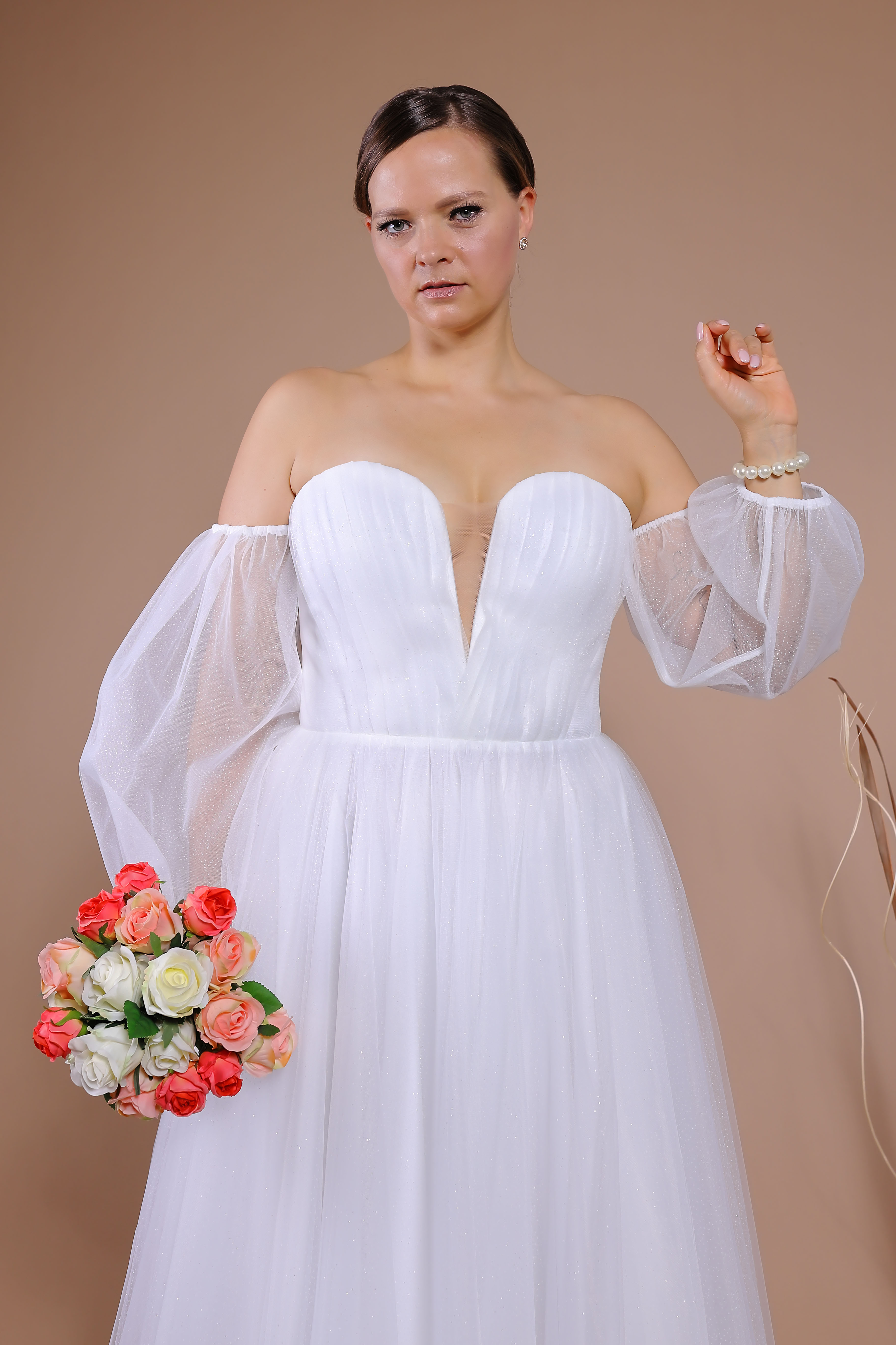 Schantal Brautkleid aus der Kollektion „Queen XXL“, Modell VA 1751 XXL. Foto 5
