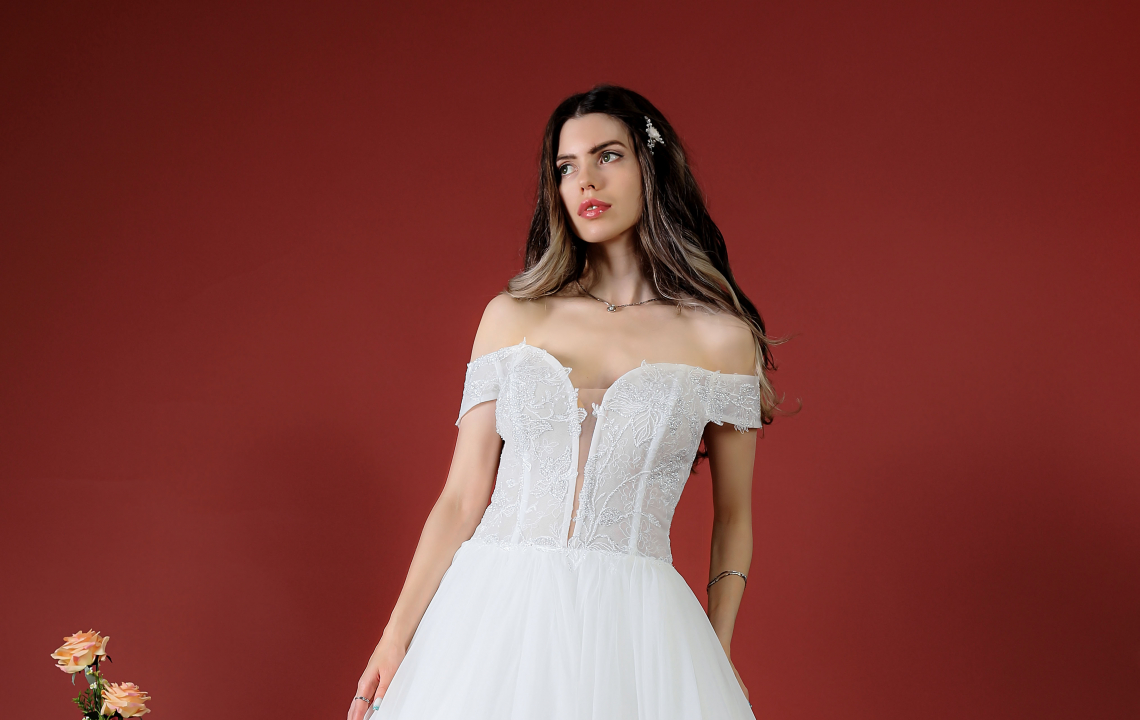 Schantal Brautkleid aus der Kollektion „Elegia“, Modell 52008.