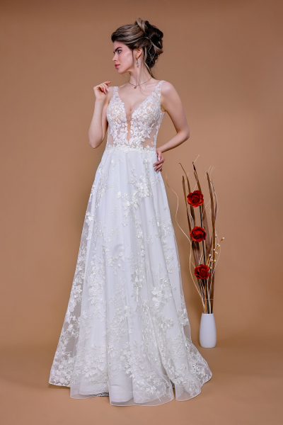 Schantal Brautkleid aus der Kollektion „Traum“, Modell 14206.