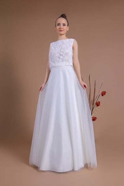 Schantal Brautkleid aus der Kollektion „Ni-Na“, Modell Rock  2200 - 5.