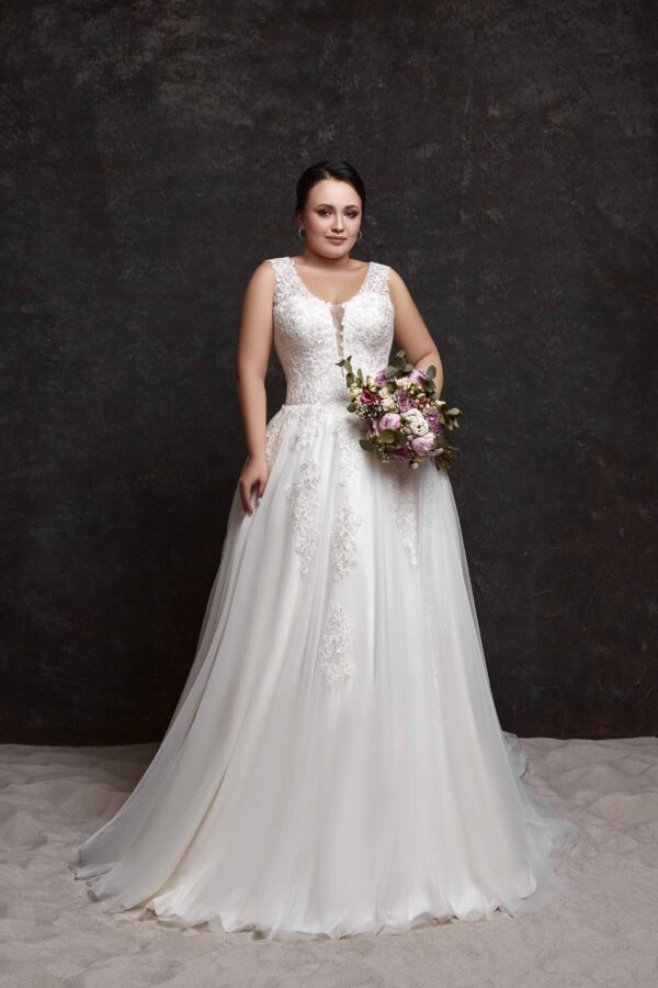 brautkleid hochzeitskleid wedding dress свадебное платье plus size große größen XXL 1002 - D (2)