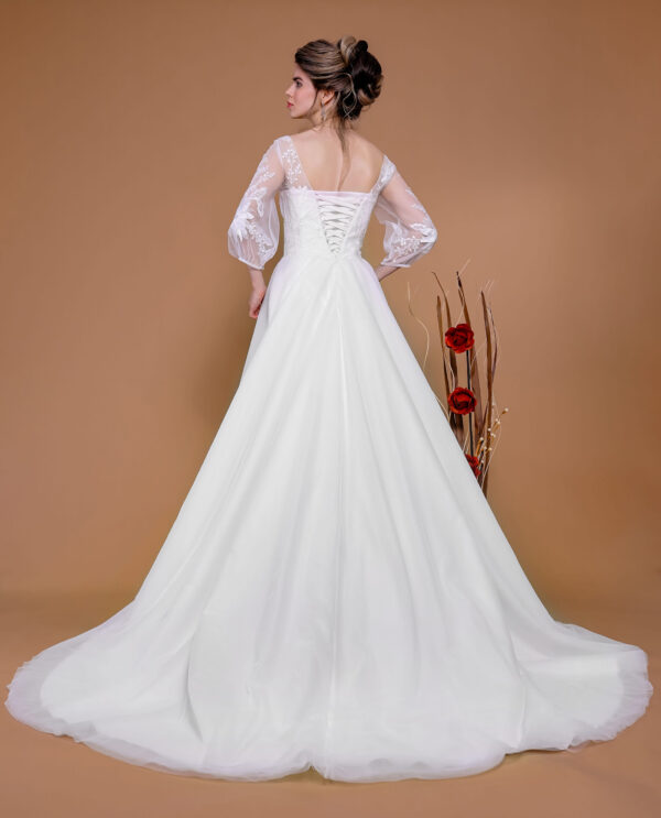 14195 Brautkleid Hochzeitskleid rose (10)