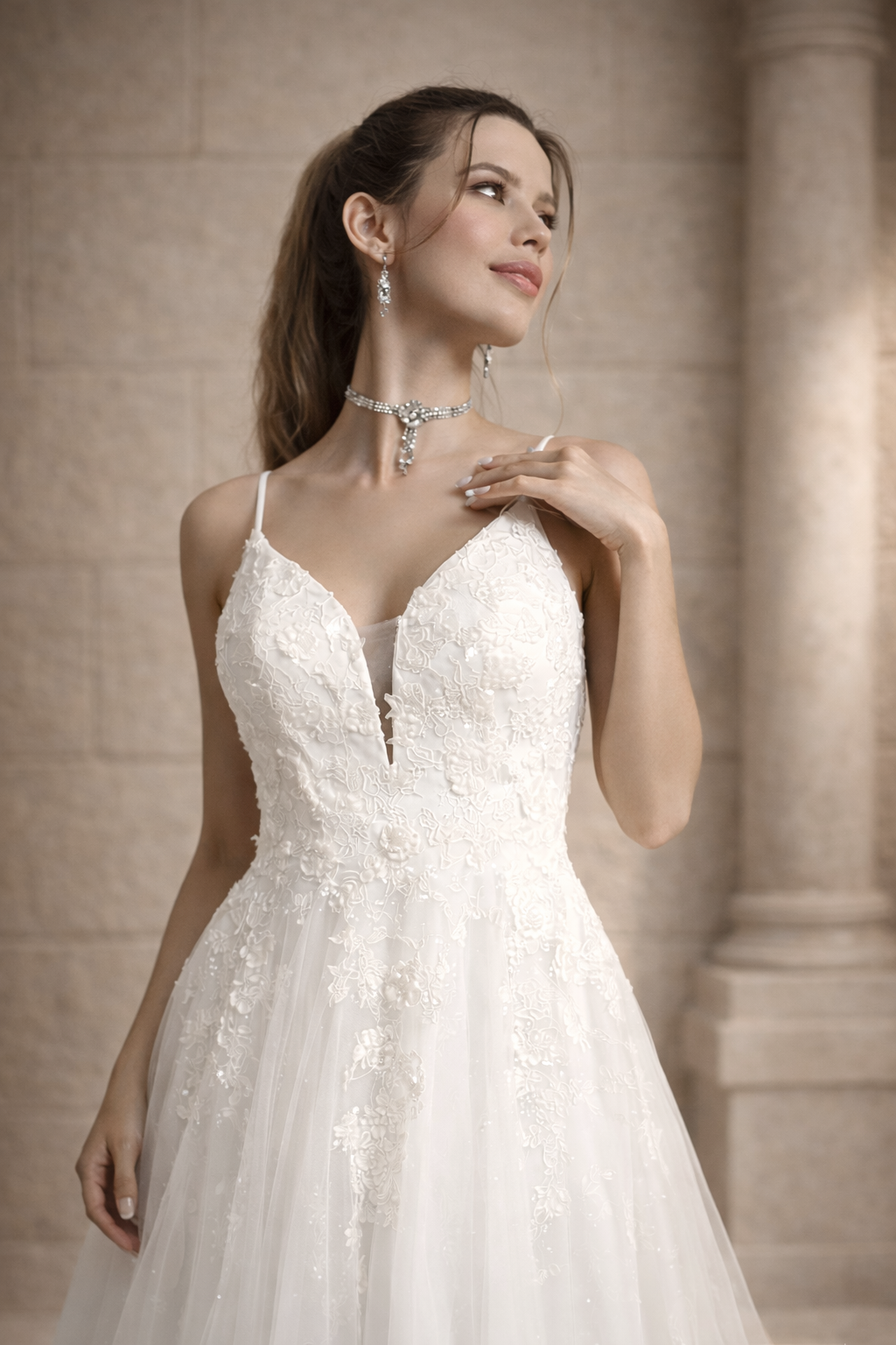 Herstellung eines Brautkleides in der Schantal Manufaktur – Produktion für B2B-Partner