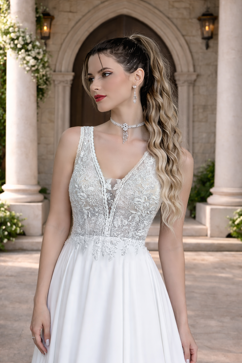 Detailverarbeitung und Spitzenapplikationen bei Schantal für b2b-Zusammenarbeit