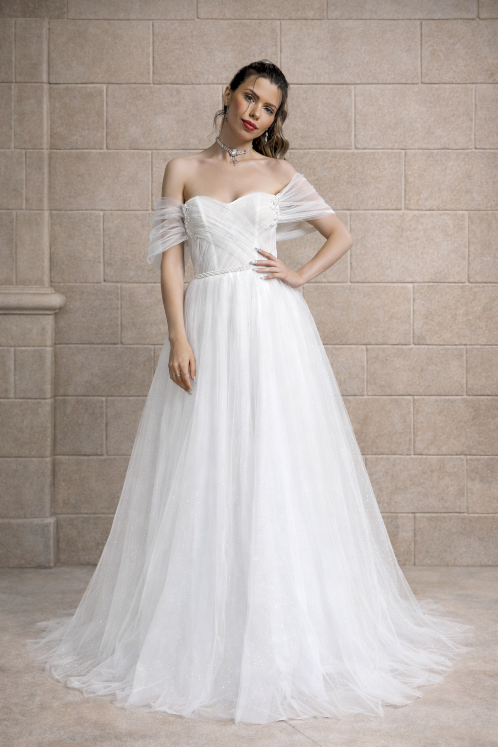 Herstellung eines Brautkleides in der Schantal Manufaktur – Produktion für B2B-Partner